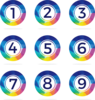 Color by Number Logo